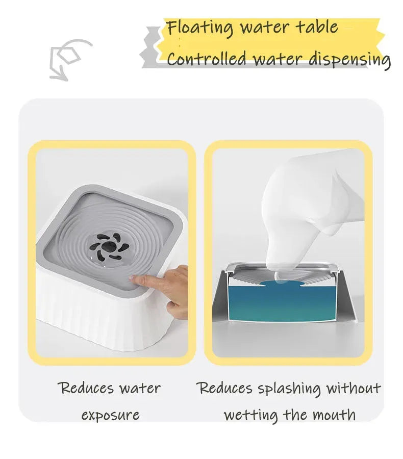 Bebedero flotante para mascotas