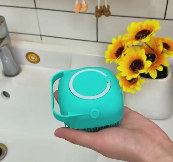 Cepillo de baño para perros y gatos